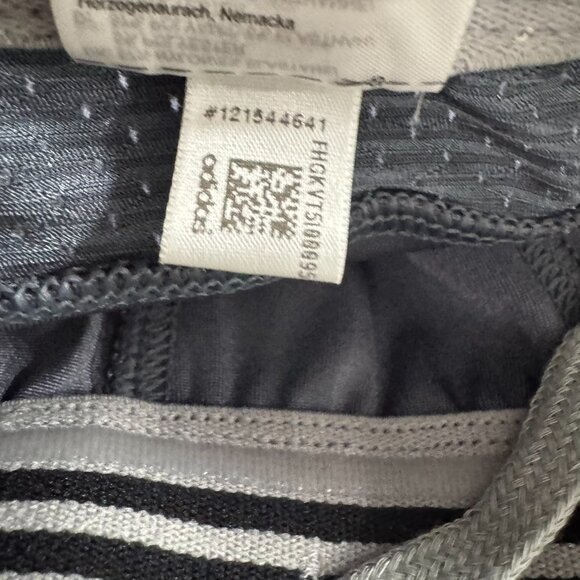 Adidas Hyped Football Pants Mens Medium Gray White No Pads NWT SS-1965 - Picture 12 of 14